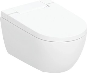 Vas wc suspendat cu capac softclose si functie bideu Geberit AquaClean Alba