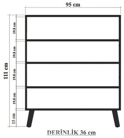 Mobilier pentru hol Maluxe 984 (Stejar sonoma + Piatră). 1089078