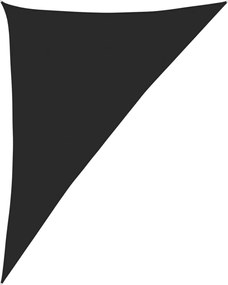 vidaXL Pânză parasolar, negru, 4x5x6,8 m, HDPE, 160 g/m²