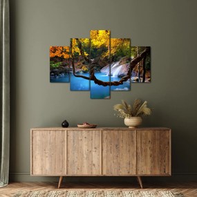 Tablou - Cascade din Asia (150x105 cm)