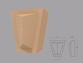 Cheie de bolta FPCB07 dimensiuni 200x100x170/100mm