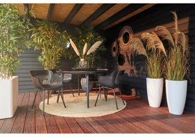 Masă de grădină Hartman Sophie, ø 128 cm, negru