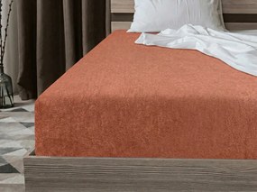 Cearsaf Frote EXCLUSIVE maro-portocaliu 160x200 cm