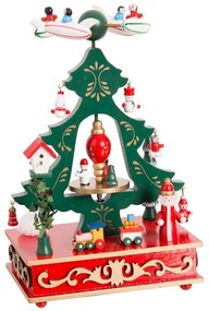 Figurină muzicală din lemn (înălțime 24 cm) Christmas Tree – Casa Selección