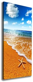 Imprimare tablou canvas Starfish pe plajă