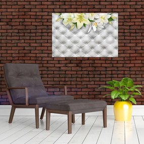 Tablou cu flori de crin (90x60 cm)