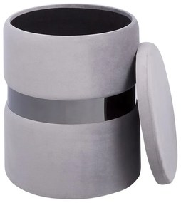 Set 2 buc taburete Dorina (gri). 1078635