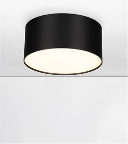 Spot aplicat, Plafoniera LED Luldo negru, 14cm