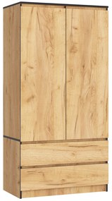 Dulap de haine Safwan (stejar craft). 1071045