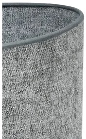 Lampă de masă Duolla OVAL 1xE27/15W/230V d. 30 cm gri