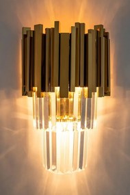 Aplica de perete, Cristale de Sticla, Glamour Wall Gold