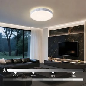 BRILAGI - Plafonieră LED dimabilă CORVO LED/72W/230V 3000-6000K albă Ø 50 cm + telecomandă