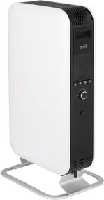 Radiator pe ulei Mill Gentle Air WiFi OIL1500WIFI3, 1500W, 5-35°C, tehnologie Mill Heat, Afisaj LED, Wi-Fi, Bluetooth, Alb