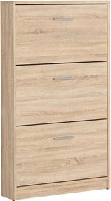 Pantofar NEPO PLUS, stejar sonoma, PAL laminat, 70x18x121 cm