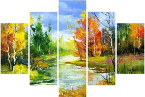 Tablou - Peisaj - pictură (150x105 cm)