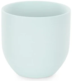 Suport de lumanare din ceramica Culoare albastru deschis, SHIRE