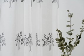 Perdea Mendola Interior, Elma, 140x245 cm, poliester, gri