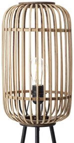 Brilliant - Lampă de podea WOODROW, 1xE27/60W/230V, din bambus