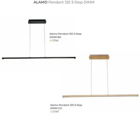 Lustra LED suspendata liniara ALAMO 120 3-STEP DIMM GO
