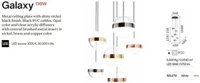 Lustra LED suspendata design decorativ Galaxy sp6