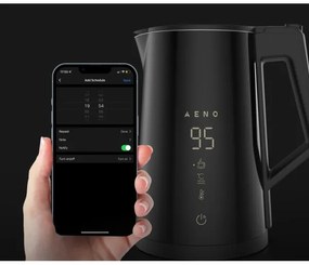 AENO - Fierbător inteligent 1,7 l, 2200W, LED, negru