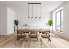 Lustră pe cablu REID 4xE27/15W/230V Globo 15707-4H