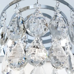 Aplică de cristal Orion WA 2-1369/2 CELESTE 2xG9/40W/230V crom