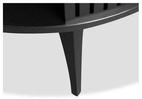 Măsuță de cafea ROENNI 44x75 cm negru/stejar auriu