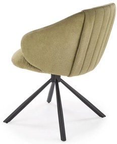 Scaun rotativ K533 stofa olive