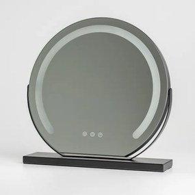 BRILAGI - Oglindă de machiaj LED cu reglaj al intensității CALIFORNIA LED/14W/230V 44x40 cm neagră