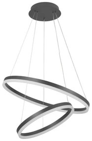 Lustră LED dimabilă pe cablu LED/70W/230V 3000-6500K + telecomandă