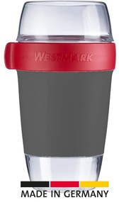 Recipient pentru alimente din trei piese Westmark,1150 ml , antracit