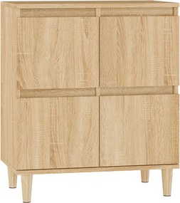 vidaXL Servantă, stejar sonoma, 60x35x70 cm, lemn prelucrat