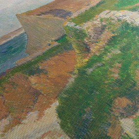 Tablou - Henri Moret, The Island of Raguenez, Brittany, reproducere (150x105 cm)