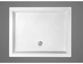EVA 80 x 100 x 14 cm, pătrat acril Cădiță de duș
