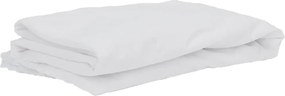vidaXL Protecție de saltea, alb, 100x220 cm, impermeabilă
