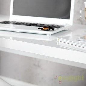 Birou modern alb, simplu si elegant, Fast Trade 140cm A-36024 VC