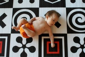 Covoras de Joaca pentru Copii Prince Lionheart Geometric/ Farm