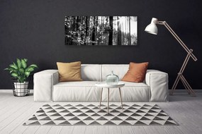 Tablou pe panza canvas Forest Nature Gray