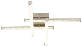 Plafonieră LED Globo 67346-24 KIRINA LED/24W/230V 4000K crom mat