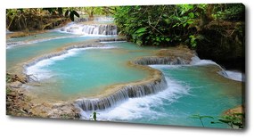 Tablou pe pânză canvas Cascada din pădure