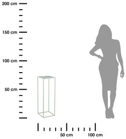 Suport de flori 70x24 cm verde deschis