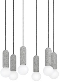 Eglo 39833 - Lustră pe cablu GIACONECCHIA 6xE27/40W/230V