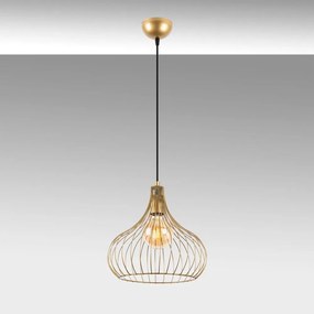 Lustră cu abajur din metal ø 22 cm Teldemia – Opviq lights