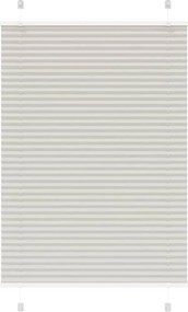 vidaXL Jaluzea plisată gri deschis 95x150 cm Lățime țesătură 94,4cm