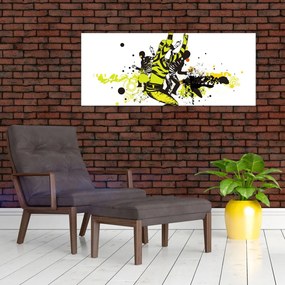 Tablou - Street dance (120x50 cm)