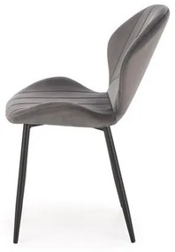Set 6 scaune K538 velvet gri