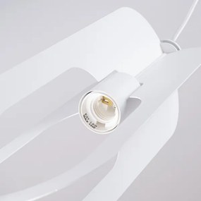 Lustră pe cablu Sollux SL.1360 NICUS 1xE27/15W/230V alb