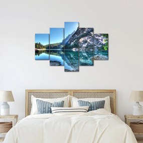 Tablou - Lac montan (150x105 cm)