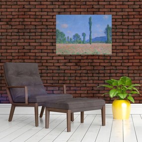 Tablou - Claude Monet, Poppy Field (Giverny), reproducere (70x50 cm)